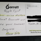 One of very, very many postcards written by supporters to mail to voters.